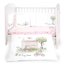 Piumone e paracolpi Kikkaboo rosa