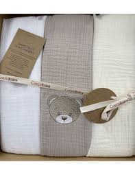 Tris di mussole di garza Coccolissimi